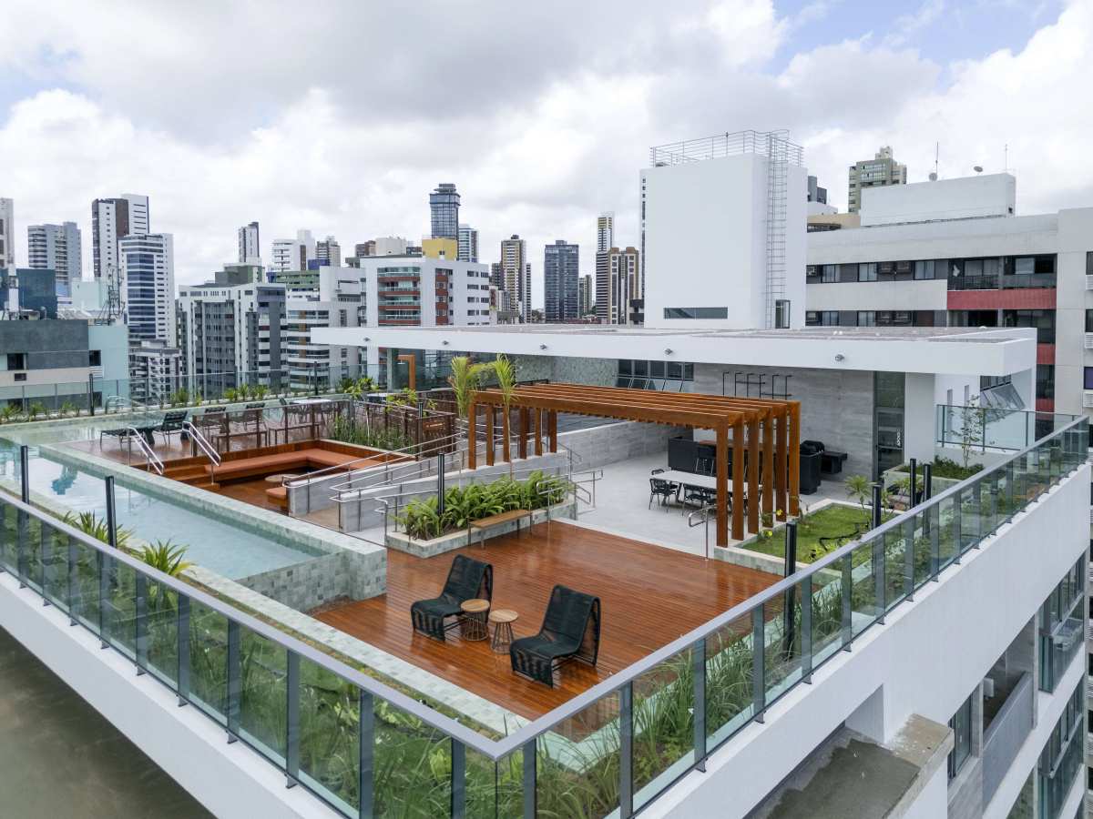 - Apartamento à venda, no ATLANTIS LIVE em João Pessoa, Tambaú, com 1 quarto, 40,85m²