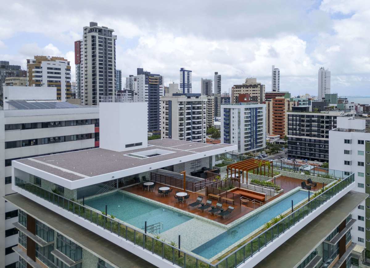Apartamento à venda com 1 quarto, 40,85m² - Tambaú,João Pessoa
